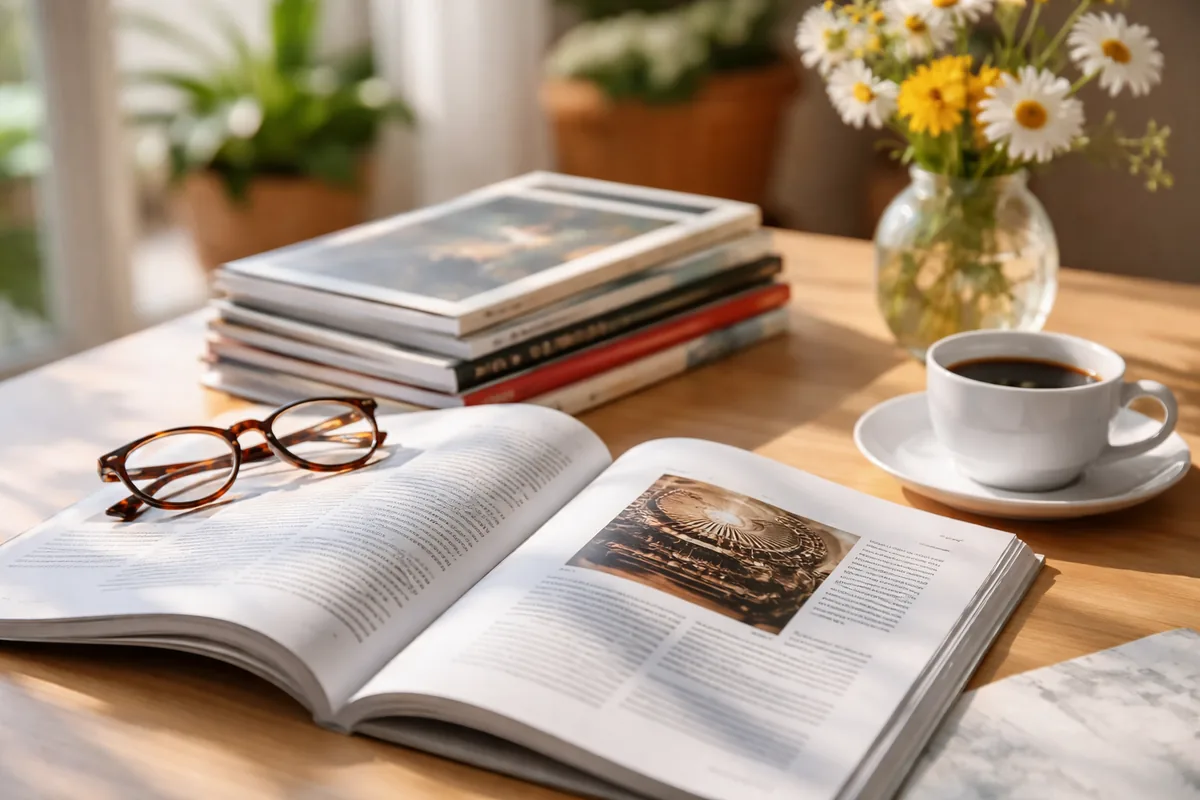 Comment la lecture de revues littéraires peut-elle enrichir notre perspective culturelle ?